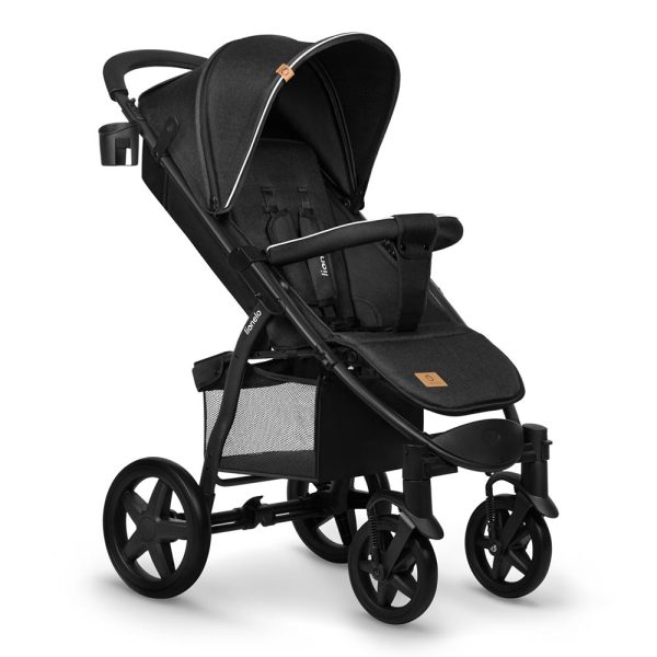 LIONELO ANNET PLUS SPORTSKA KOLICA - BLACK CARBON