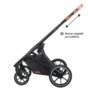 KOLICA 3U1 COCCOLLE NESSIA - CRNA - Slika 34