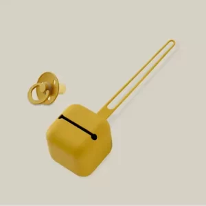 INTERBABY SILIKONSKA POSUDA ZA DUDU - EARTH OCHER - Slika 4