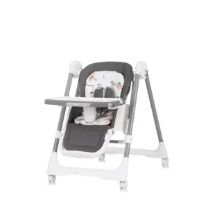 CHIPOLINO HRANILICA/LEŽALJKA 2U1 MILK SHAKE - ASH GREY - Slika 8