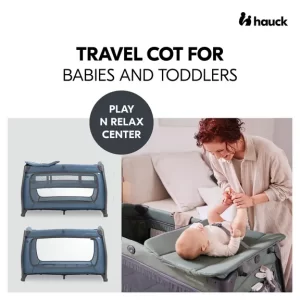 Hauck putni krevetić Play N Relax Center Dark Blue - Slika 10