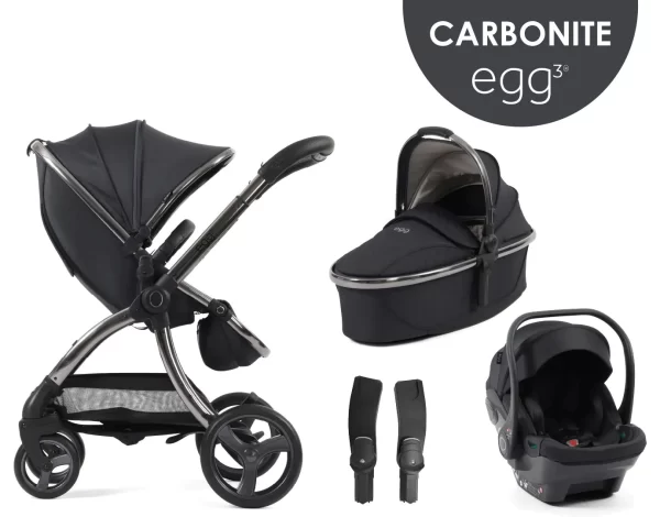 egg3® dječja kolica 4u1 - Carbonite