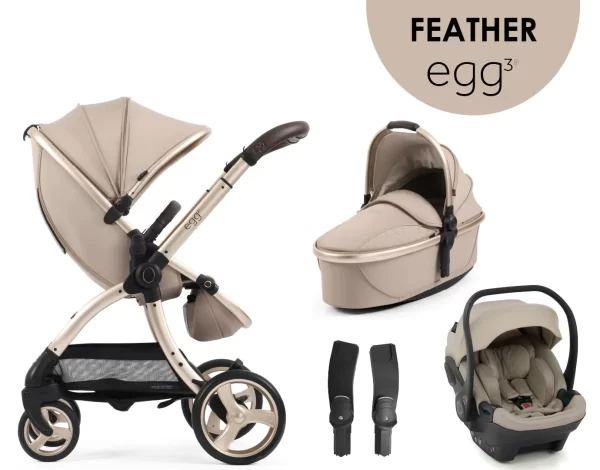 egg3® dječja kolica 4u1 - Feather