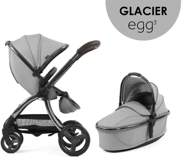 egg3® dječja kolica 2u1 - Glacier