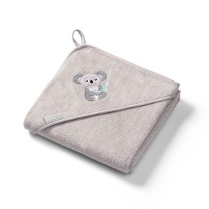 BabyOno Ručnik bambus 100x100 cm, Koala, siva
