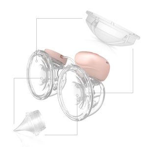 BabyOno set rezervnih dijelova za izdajalicu Twinny KIT I - silikonska membrana + ventil