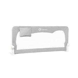 Lionelo zaštitna ograda za krevet Hanna 150x66 cm, Grey - Slika 2