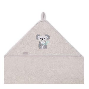 BabyOno Ručnik bambus 100x100 cm, Koala, siva - Slika 4