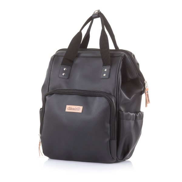 Chipolino torba / ruksak black leather