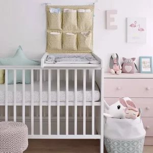 Woodies podloga za previjanje za krevetić white - Slika 5