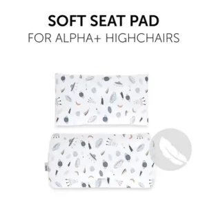 UMETAK ZA HRANILICU HAUCK PAD DELUXE NORDIC GREY - Slika 2