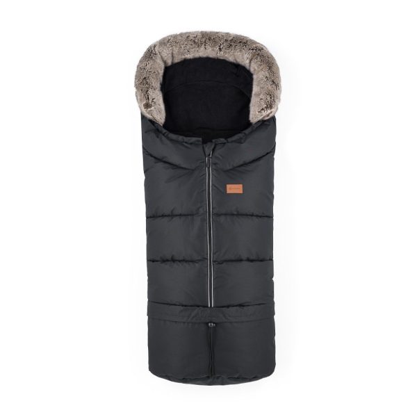 PETITE&MARS Footmuff Arctic 4 u 1 zimska vreća za kolica, Forever Black