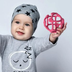 BabyOno Grickalica za zube, roza - Slika 3
