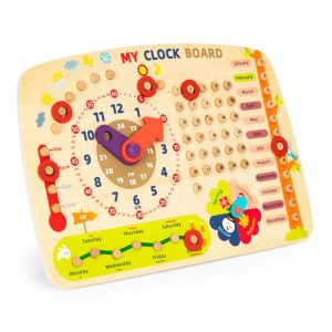 Ecotoys Drvena edukativna ploča na engleskom jeziku - Slika 3