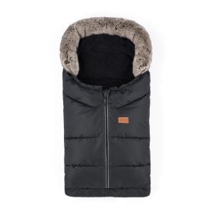 PETITE&MARS Footmuff Arctic 4 u 1 zimska vreća za kolica, Forever Black - Slika 3