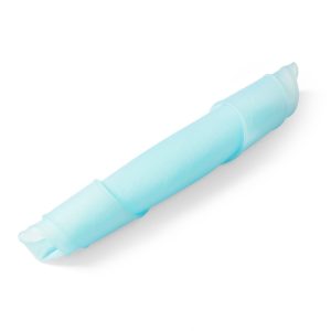 BabyOno Silikonski podbradak ultrathin 6 m+, plava - Slika 5