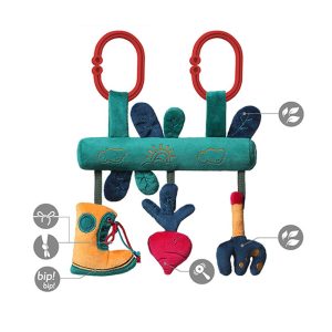 BabyOno Viseća edukativna igračka Garden boy - Slika 5