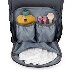 PETITE&MARS Torba za pelene Jack, Ultimate Grey - Slika 6