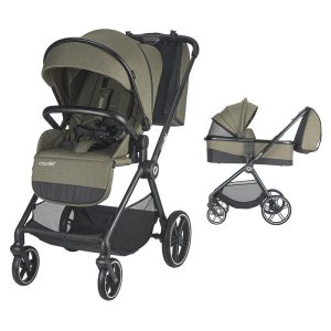 COCCOLLE LISSIA KOLICA 2U1 - MOSS GREEN