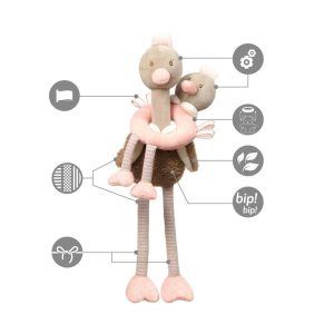 BABYONO NOJ MCKNOX OBITELJ - EDUKATIVNI PLIŠANI SET - Slika 6