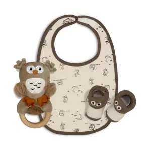 Set za bebe InterBaby Sovica Bež - Slika 2