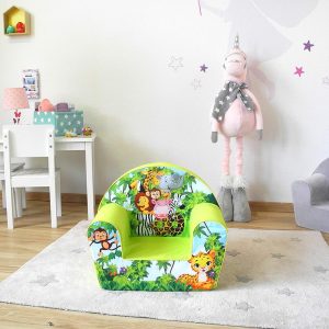 Knorrtoys Jungle Dječja fotelja Zelena - Slika 2