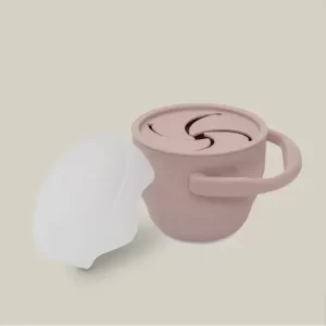 InterBaby sklopivi silikonski držač za grickalice Dark Pink - Slika 4