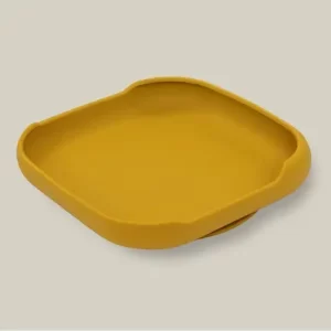 InterBaby silikonski tanjur s vakuumskom podlogom Earth Ocher - Slika 2