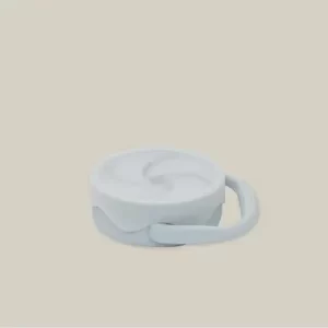 InterBaby sklopivi silikonski držač za grickalice Blue Grey - Slika 2