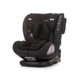 Chipolino autosjedalica I-SIZE 40-150 cm ISOFIX 360 "PEAK" obsidian