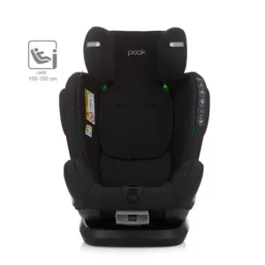 Chipolino autosjedalica I-SIZE 40-150 cm ISOFIX 360 "PEAK" obsidian - Slika 4