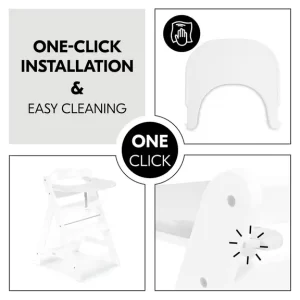 Hauck pladanj Alpha Click Tray White - Slika 6