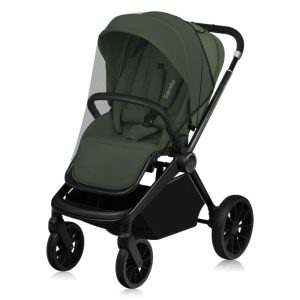 Lionelo dječja kolica Mika Plus 3u1, Green Olive - Slika 3