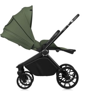 Lionelo dječja kolica Mika Plus 3u1, Green Olive - Slika 6