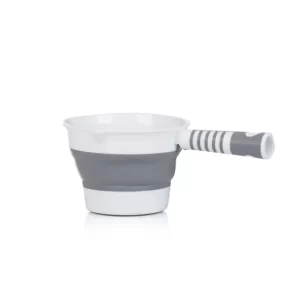 Chipolino sklopiva kadica Bali s termometrom, kantom i čašicom za ispiranje (83 cm) - grey - Slika 5