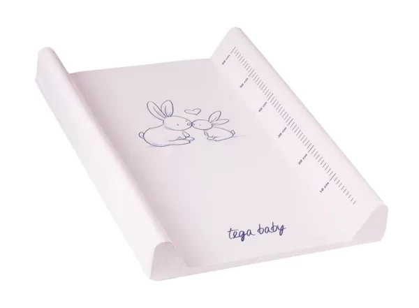 Tega Baby podloga za previjanje Little Bunnies pink