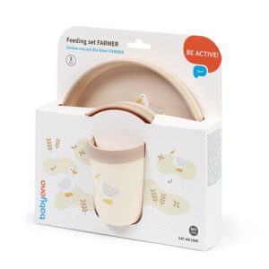 BabyOno Set za hranjenje od 3 dijelova, farmer - Slika 7